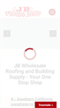 Mobile Screenshot of jbwholesale.com